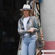 Kevin Costner's Wife Christine Baumgartner gets some LOVE therapy while shopping without her wedding ring at Loveworn in Santa Barbara