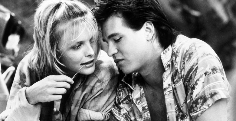 ONE TOO MANY, Michelle Pfeiffer, Val Kilmer, 1983,