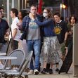 *EXCLUSIVE* Ben Affleck and Daughters have a Ramen Dinner with Friends in LA