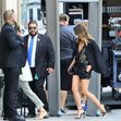 Celebrity guests arrive at ABC Studios to appear on 'Jimmy Kimmel Live!'