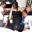 *EXCLUSIVE* WEB MUST CALL FOR PRICING - Spanish actress Penelope Cruz takes a stroll through the town with her family in Portofino.*PICTURES TAKEN ON 30/07/2022*