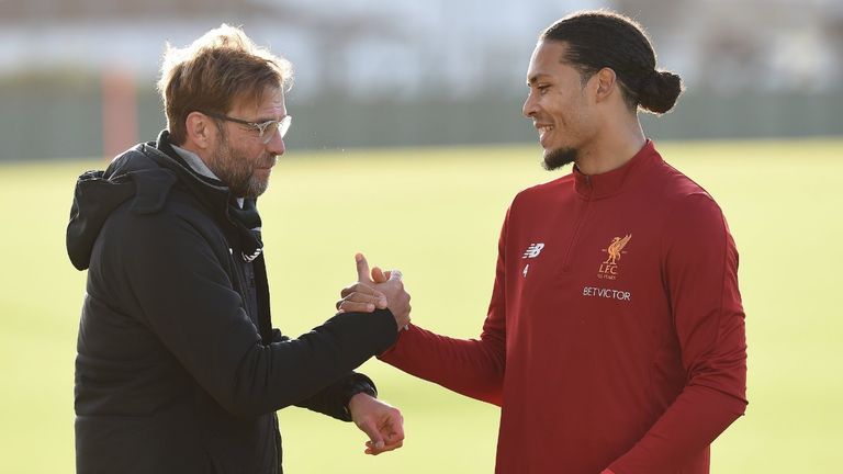 van dijk klopp