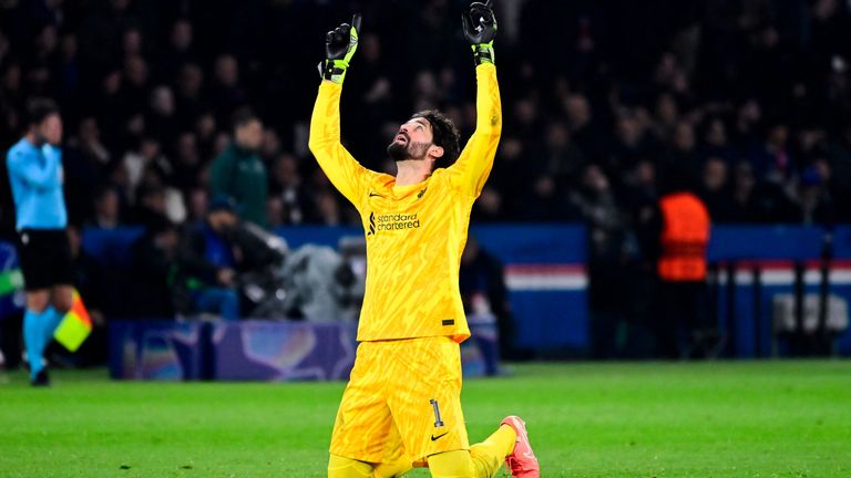 1/8e de finale aller de la Ligue des champions 2024-25 entre le PSG contre Liverpool (0-1) au Parc des Princes à Paris