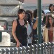 Charlize Theron and Uma Thurman shooting The Old Guard 2 in Rome