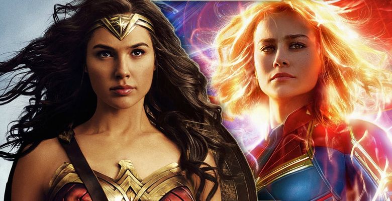 wonder woman captain marvel