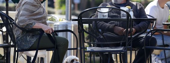*EXCLUSIVE* Jeff Bridges and wife Susan Geston enjoying an afternoon lunch in Santa Barbara after cancer treatment