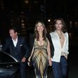 Hugh Grant surprise birthday party in London