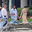 Adam Sandler si familia in italia