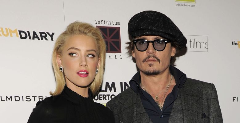 Johnny Depp și Amber Heard/ Profimedia