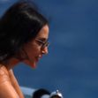 EXCLUSIVE: Demi Moore with her pet pup Pilaf while vacationing in Greece.
