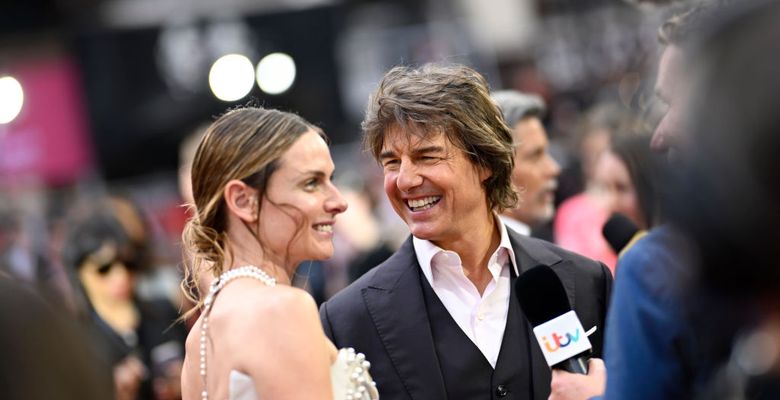 Rebecca Ferguson și tom cruise