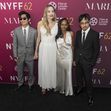 Angelina Jolie, împreună cu fiica sa Zahara și fiii ei Pax și Maddox, la premiera filmului „Maria”/ Profimedia