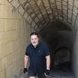 EXCLUSIVE: Russell Crowe Visits Fort Ricasoli In Rinella, Malta