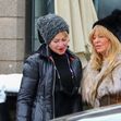 *EXCLUSIVE* Goldie Hawn joins Melanie Griffith for girl's lunch in Aspen