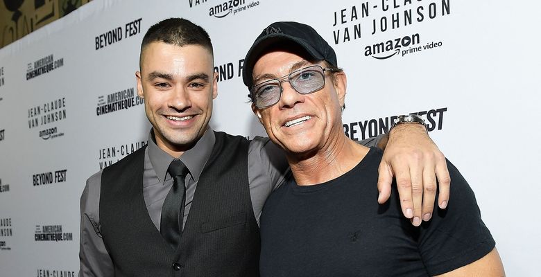 Jean-Claude Van Damme și fiul lui cel mare, Kris Van Damme