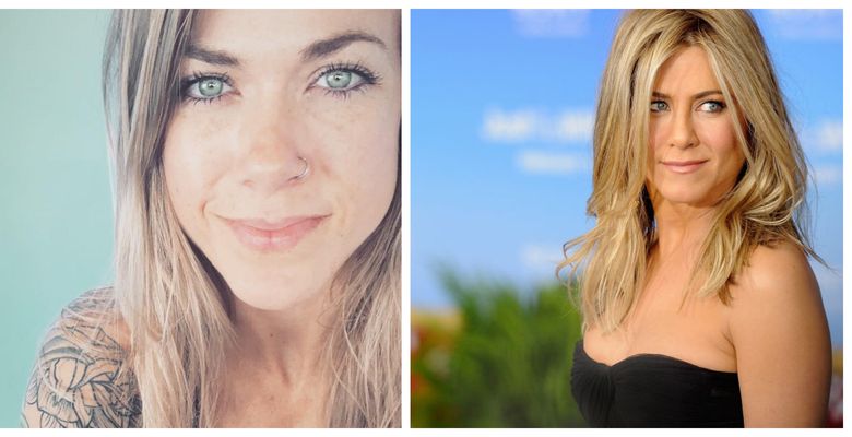 Ea e sosia actriței Jennifer Aniston