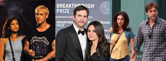 eva mendes, ryan gosling, ashton kutcher, mila kunis, penelope cruz, javier bardem