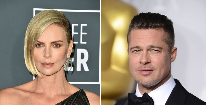 colaj cu Brad Pitt si Charlize Theron