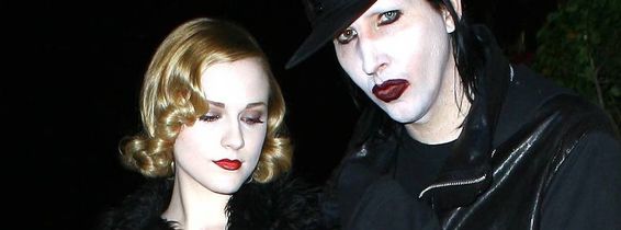 Marilyn Manson and Evan Rachel Wood