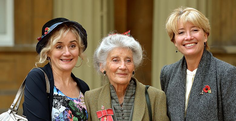 Phyllida Law, alături de fiicele ei Sophie Thompson și Emma Thompson / Getty Images