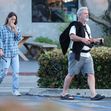 *EXCLUSIVE* Mel Gibson Steps Out with Family in Malibu, Sports Arm Sling Post-Surgery