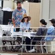 Adam Sandler si familia in italia