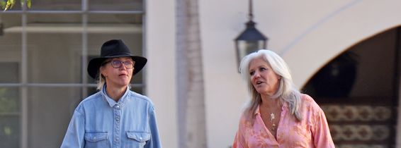 *EXCLUSIVE* Cameron Diaz steps out with her lookalike mother and daughter as they take in the sights in Santa Barbara***web must call for pricing***