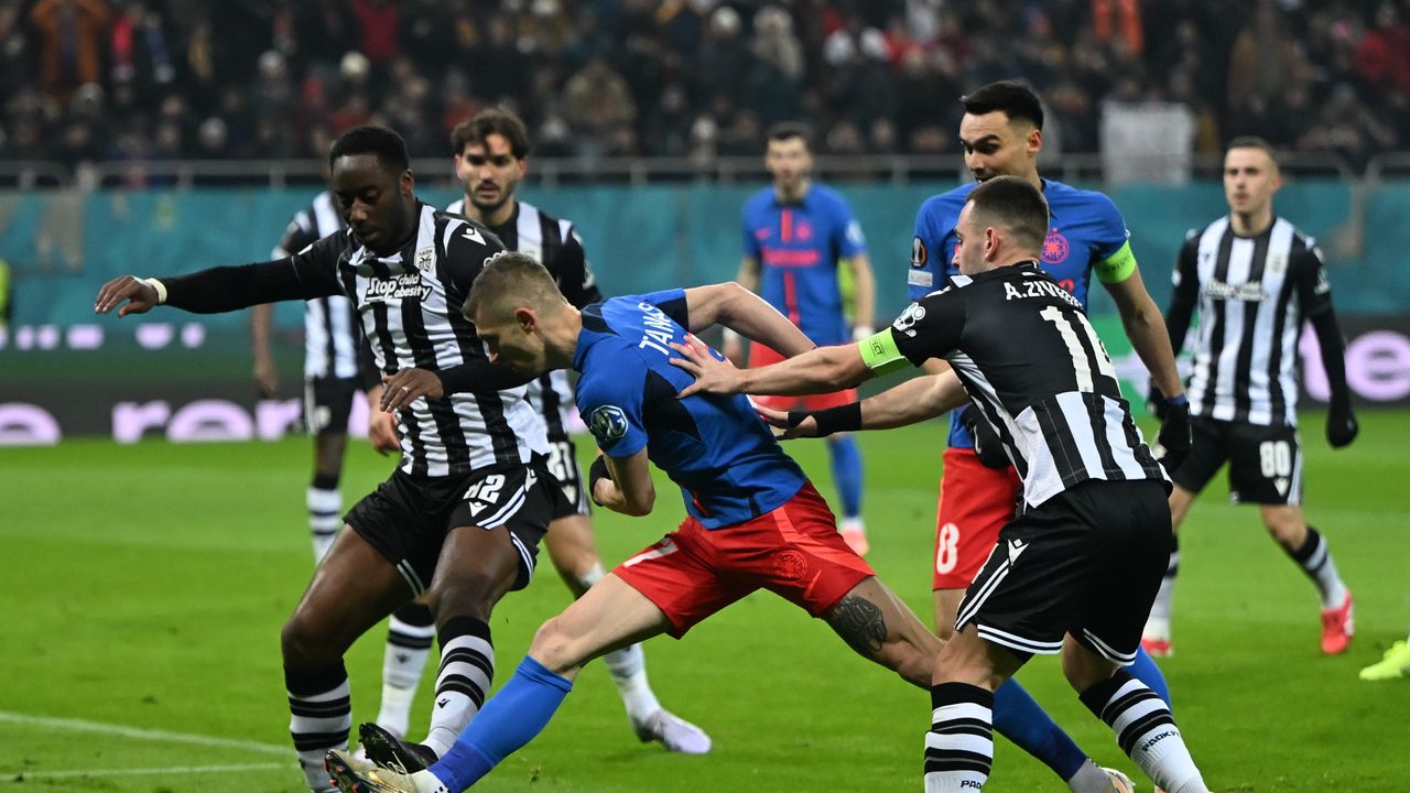 FOTBAL:FCSB-PAOK SALONIC, UEFA EUROPA LEAGUE (20.02.2025)