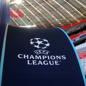 Fussball, Herren, Champions League, Saison 2024/2025, FC Bayern München - Inter Mailand, Viertelfinale Hinspiel,Allianz Arena