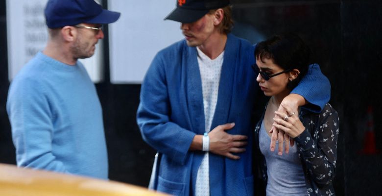 Zoë Kravitz și Austin Butler/ Profimedia