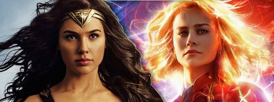 wonder woman captain marvel