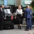 *EXCLUSIVE* The Stars of the upcoming new movie Fast X are seen arriving at an Italian hotel.