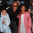 Vin Diesel, alături de copiii lui/ Profimedia