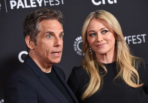 Hollywood, USA. 11th Oct, 2025. US actor Ben Stiller and wife Christine Taylor arriving to PaleyFest 2025: An Evening with ‘Severance' at Dolby Theatre on March 21, 2025 in Hollywood, CA.  LISA OConnor/AFF-USA.com Credit: AFF/Alamy Live News