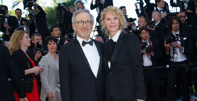Steven Spielberg și Kate Capshaw