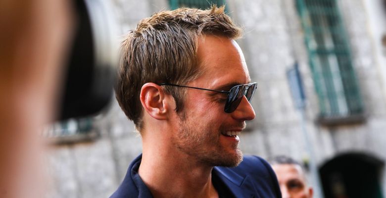 Alexander Skarsgard out and about, Milan Fashion Week Men's, Italy - 17 Jun 2019