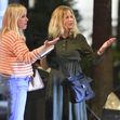 Meg Ryan seen in Soho enjoying the company of a friend