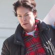 Lara Flynn Boyle looks almost unrecognizable as she runs household errands outside her LA home on the morning of her 53rd birthday.