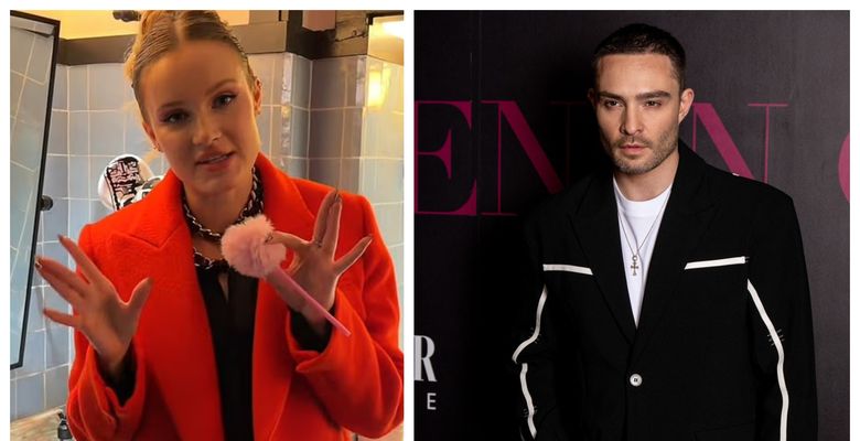 Polina Nioly Pushkareva și Ed Westwick