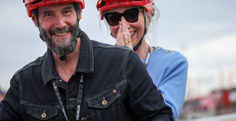 Keanu Reeves și Alexandra Grant