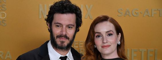 Adam Brody and Leighton Meester attend the 31st Annual Screen Actors Guild Awards at Shrine Auditorium and Expo Hall on February 23, 2025 in Los Angeles, California. Photo: C Flanigan/imageSPACE Credit: Imagespace/Alamy Live News