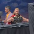 Thor: Love and Thunder Matt Damon, Melissa McCarthy &amp; Luke Hemsworth on set