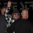 Johnny Depp, surprins în timp ce ieșea din hotel