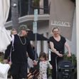 *EXCLUSIVE* Cameron Diaz and Benji Madden enjoy a family outing in Montecito, Santa Barbara