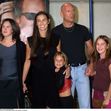 Bruce Willis și Demi Moore alături de fiicele lor/ Profimedia