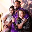Jason Momoa, alături de cei doi copii ai lui, Nakoa-Wolf și Lola/ Profimedia