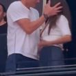 Mila Kunis and Ashton Kutcher damce and show pda during date night out at Backstreet Boys and chat with Luka Doncic in Las Vegas inside the Sphere