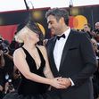Lady Gaga și Michael Polansky pe covorul roșu la premiera filmului „Joker Folie Ă Deux”/ Profimedia