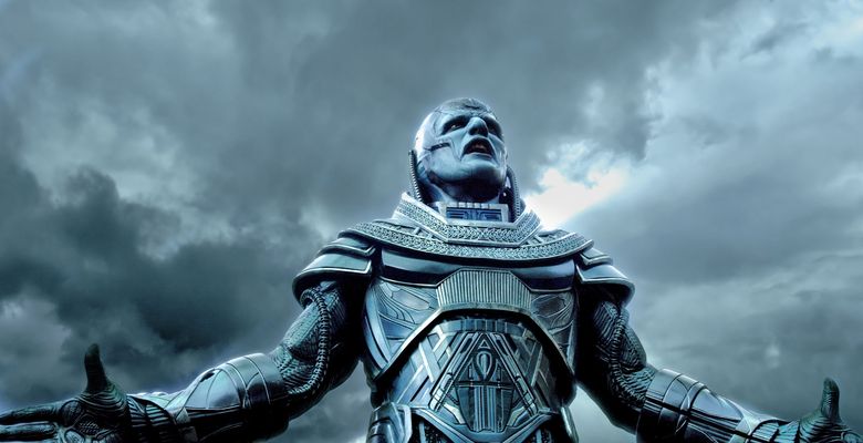 secventa din X-Men: Apocalypse cu oscar isaac in rolul lui En Sabah Nur