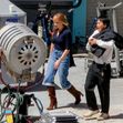 *EXCLUSIVE* Margot Robbie and Colin Farrell on set of A Big Bold Beautiful Journey